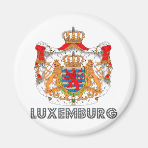 Luxemburger Wappen Magnet