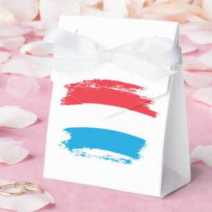 Luxemburgische Flagge Geschenkschachtel