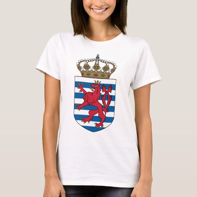 luxemburgisches Emblem T-Shirt (Vorderseite)