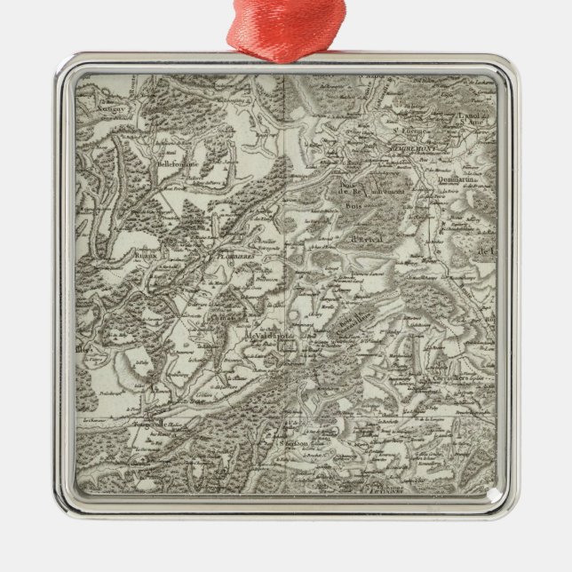 Luxeuil Ornament Aus Metall (Vorne)