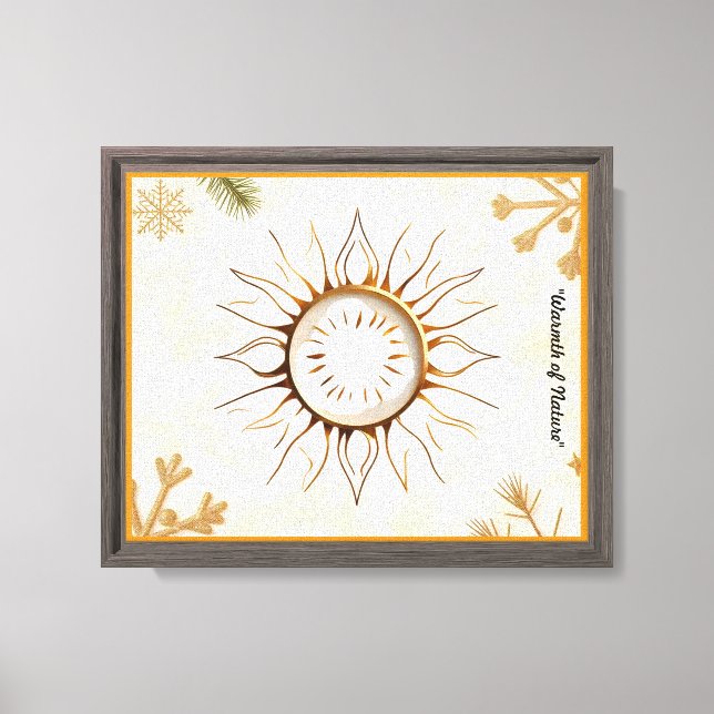 "Luxion Sunlight" Leinwanddruck (Vorderseite)