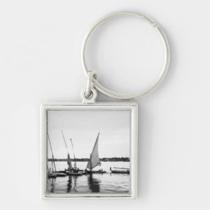 Luxor Ägypten, Feluccas am Nil 2 Schlüsselanhänger