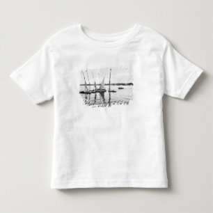 Luxor Ägypten, Feluccas auf dem Nil Kleinkind T-shirt
