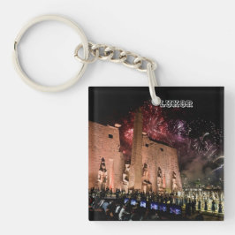 Luxor Karnak Tempel Reisen Alte Ägyptische Geschic Schlüsselanhänger