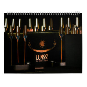 Luxor Modern Egypt Avenue of Sphinxes Solarboot Kalender