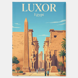 Luxor-Tempel Ägypten Magnet