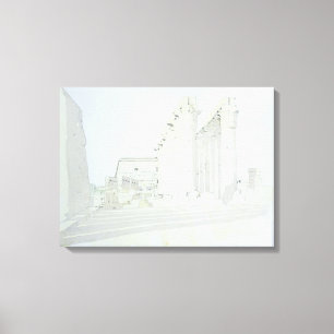 Luxor Temple Leinwanddruck