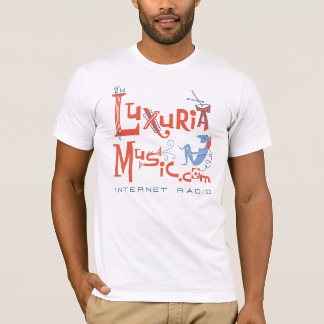 LuxuriaMusic T - Shirt - Bella Leinwand (Vorderseite)