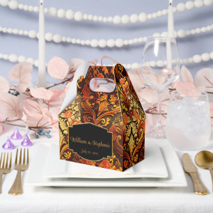Luxuriös, aufwendig vintage geschenkschachtel