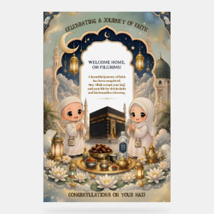 Luxuriös süß Hajj Mabroor Acrylschild