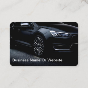 Luxuriöse Autovermietung Geschäftskarten Visitenkarte