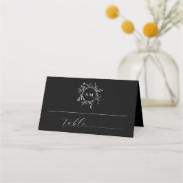 Luxuriöse Black Elegant Hochzeiten Platzkarten
