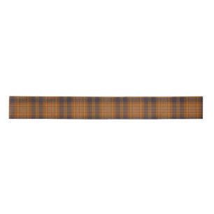 Luxuriöse Brown Kariert Weihnachten Satinband