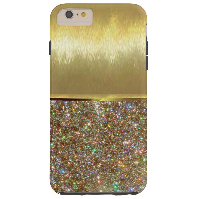 Luxuriöse Coole Muschel Gold Design Fall Case-Mate iPhone Hülle (Rückseite)