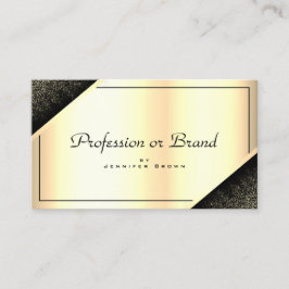 Luxuriöse elegante Goldgradient-Shimmer Öffnungsze Visitenkarte