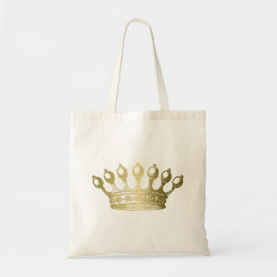 Luxuriöse Esoteric Gold Crown Tragetasche