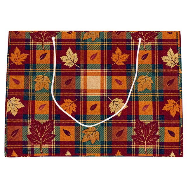 Luxuriöse Feiertags-Geschenktüte Große Geschenktüte (Vorderseite)