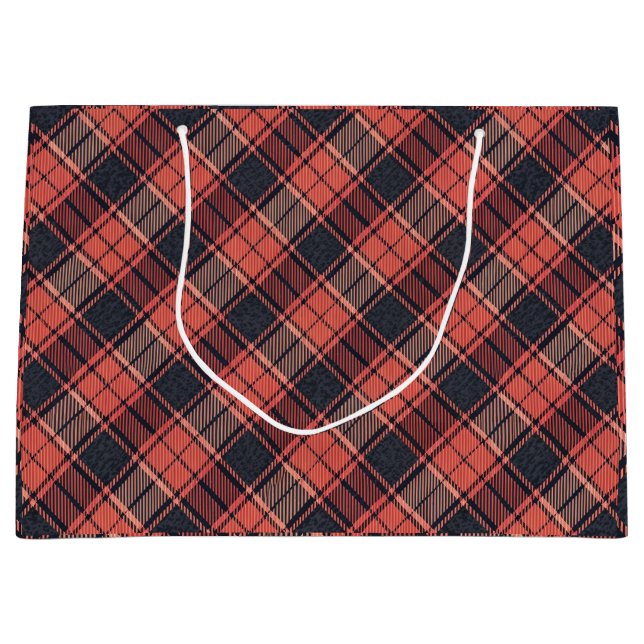 Luxuriöse Feiertags-Geschenktüte Große Geschenktüte (Vorderseite)