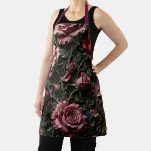 Luxuriöse florale Dekoration Schürze
