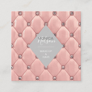 luxuriöse gehobene Imitate Rose Gold Visitenkarte