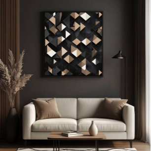 Luxuriöse Geometrie Poster