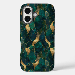 Luxuriöse geometrische Abstrakte iPhone 16 Stummsc Hülle