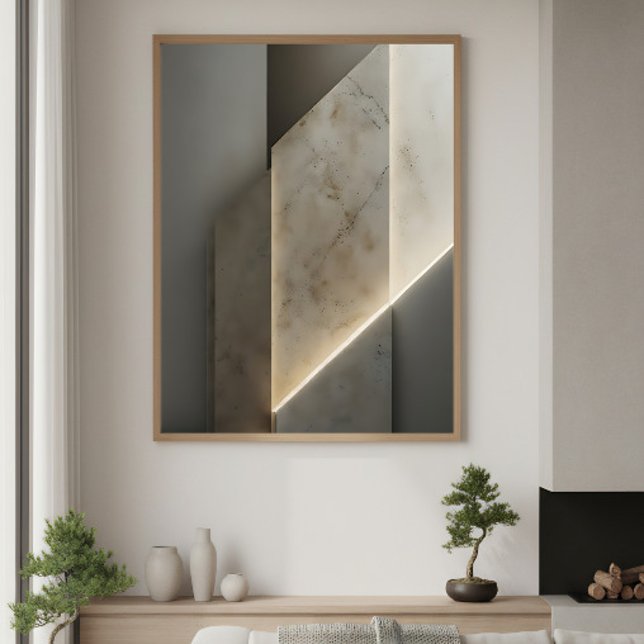 Luxuriöse geometrische Textur Poster (Von Creator hochgeladen)