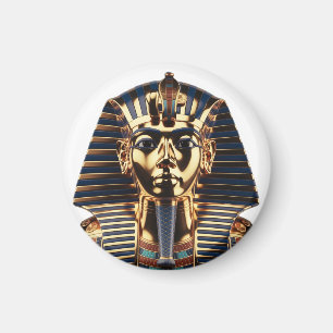 Luxuriöse goldene ägyptische Masken-Kunst Magnet