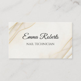 Luxuriöse goldene elegante Visitenkarte | Modern m