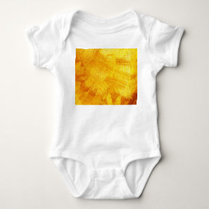 Luxuriöse goldene Textur, abstrakter Hintergrund. Baby Strampler