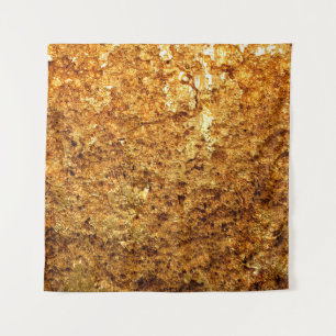 Luxuriöse goldene Textur. Wandteppich