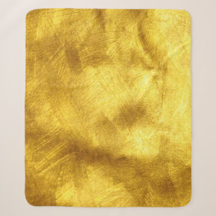 Luxuriöse goldene Texturdesign Sherpadecke