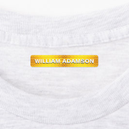 Luxuriöse goldene, wasserdichte Markenbezeichnunge Etiketten