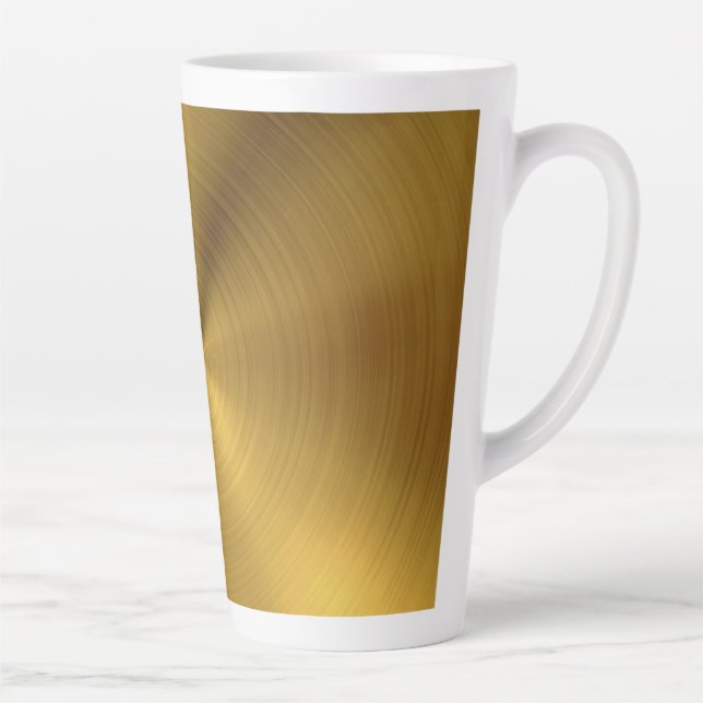 Luxuriöse goldgegossene Metallgewebe 6 Milchtasse (Rechts)