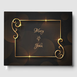 Luxuriöse Hochzeit Gästebuch