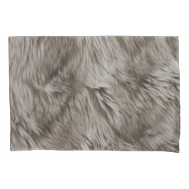 Luxuriöse Imitate Fur Print Beige Tan Mink Tierhaa Kissenbezug