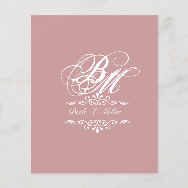 Luxuriöse klassische Elegansuit Monogram (Vorderseite)