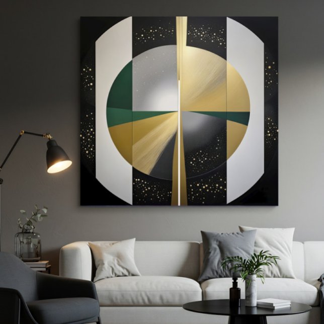 Luxuriöse kosmische Geometrie Poster (Von Creator hochgeladen)