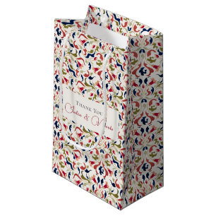 Luxuriöse künstlerische Botanische Paisley Hochzei Kleine Geschenktüte