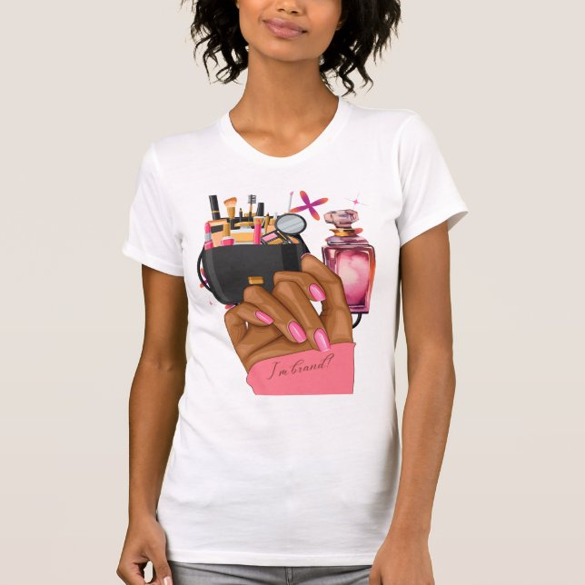 Luxuriöse lässige Mode für jede Frau T-Shirt (Vorderseite)