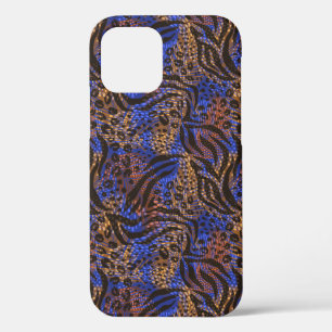 Luxuriöse Leopard- und Zebra-Druckmuster Case-Mate iPhone Hülle