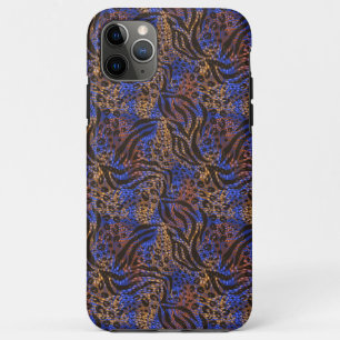 Luxuriöse Leopard- und Zebra-Druckmuster Case-Mate iPhone Hülle