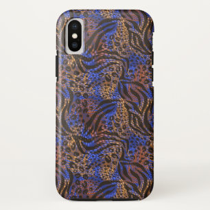 Luxuriöse Leopard- und Zebra-Druckmuster Case-Mate iPhone Hülle