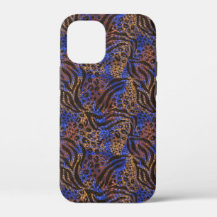 Luxuriöse Leopard- und Zebra-Druckmuster Case-Mate iPhone Hülle