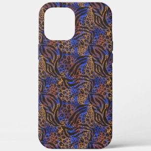 Luxuriöse Leopard- und Zebra-Druckmuster Case-Mate iPhone Hülle