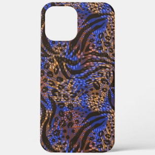 Luxuriöse Leopard- und Zebra-Druckmuster Case-Mate iPhone Hülle