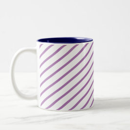 Luxuriöse lila hochwertige Lining Tasse