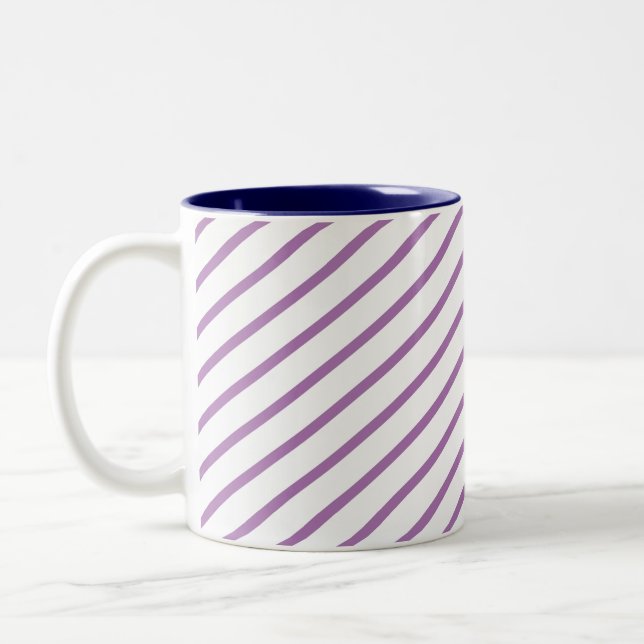 Luxuriöse lila hochwertige Lining Tasse (Links)