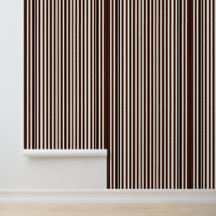 Luxuriöse Linen Moderne Braun-White Texture Collec Tapete