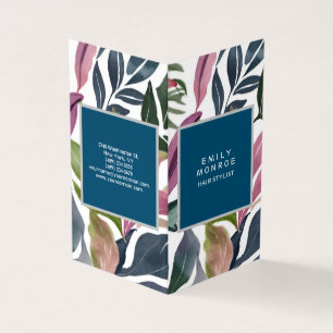 Luxuriöse Linen Schlicht Moderne Minimalistische B Visitenkarten